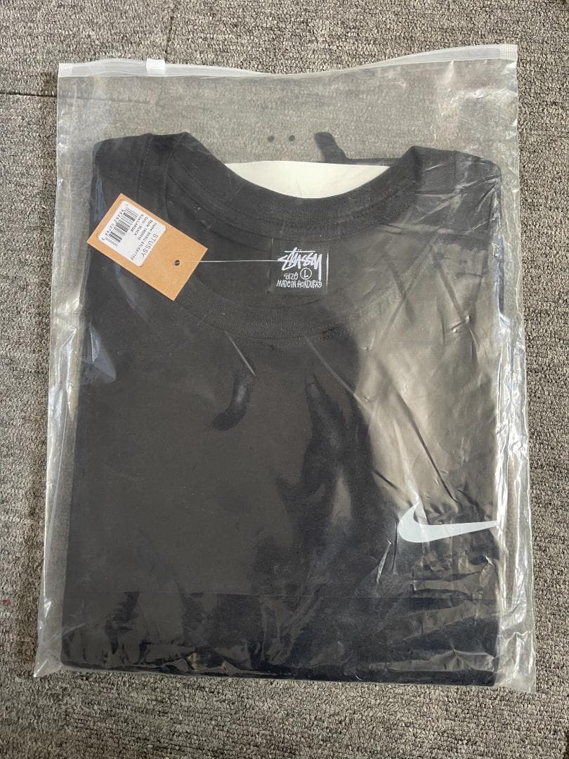 Nike Stüssy コラボ Tシャツ Lサイズ ブラック