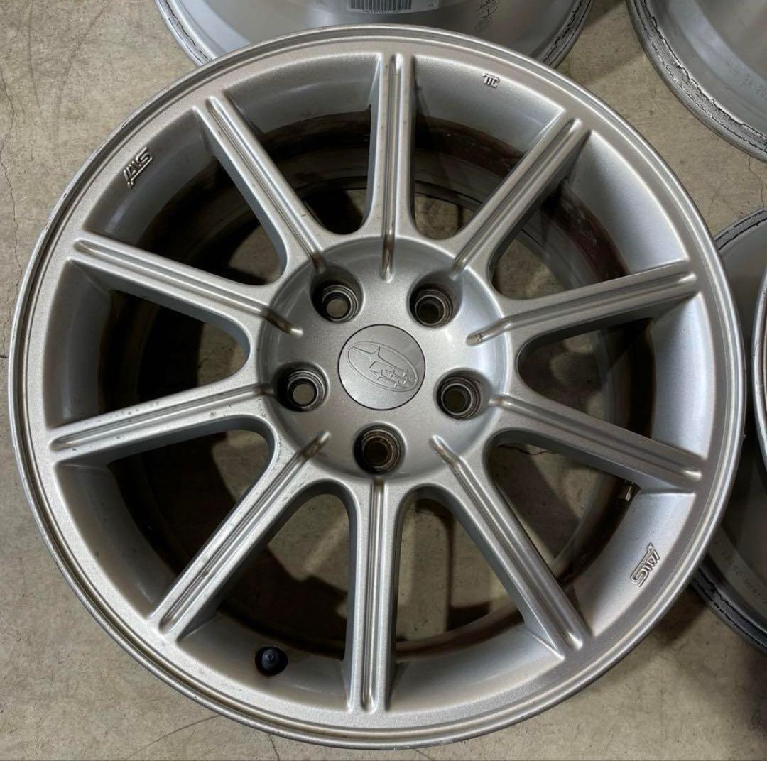 や*ー様 スバルインプレッサWRX STi純正ホイール4本セット（引取希望）