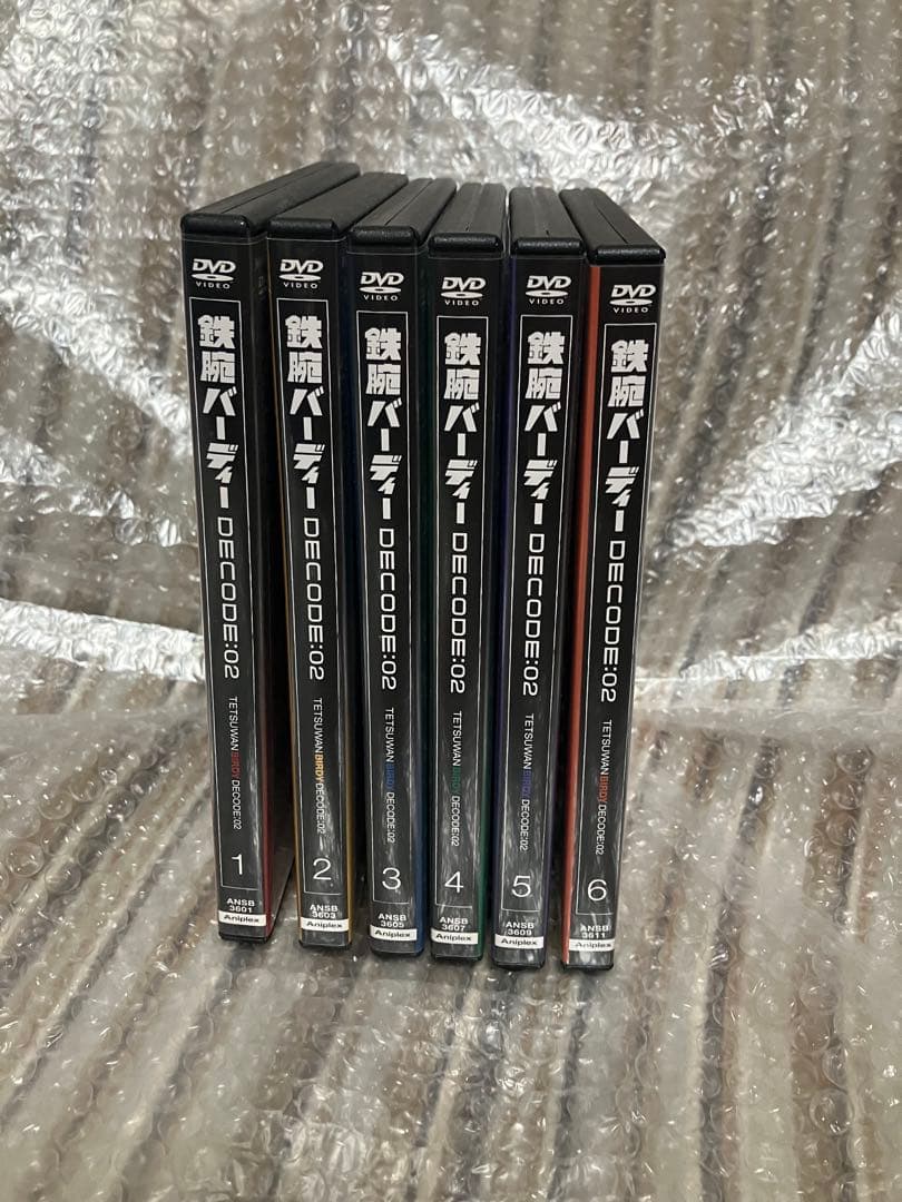 鉄腕バーディー DECODE 02 DVD 全巻(全6巻)セット