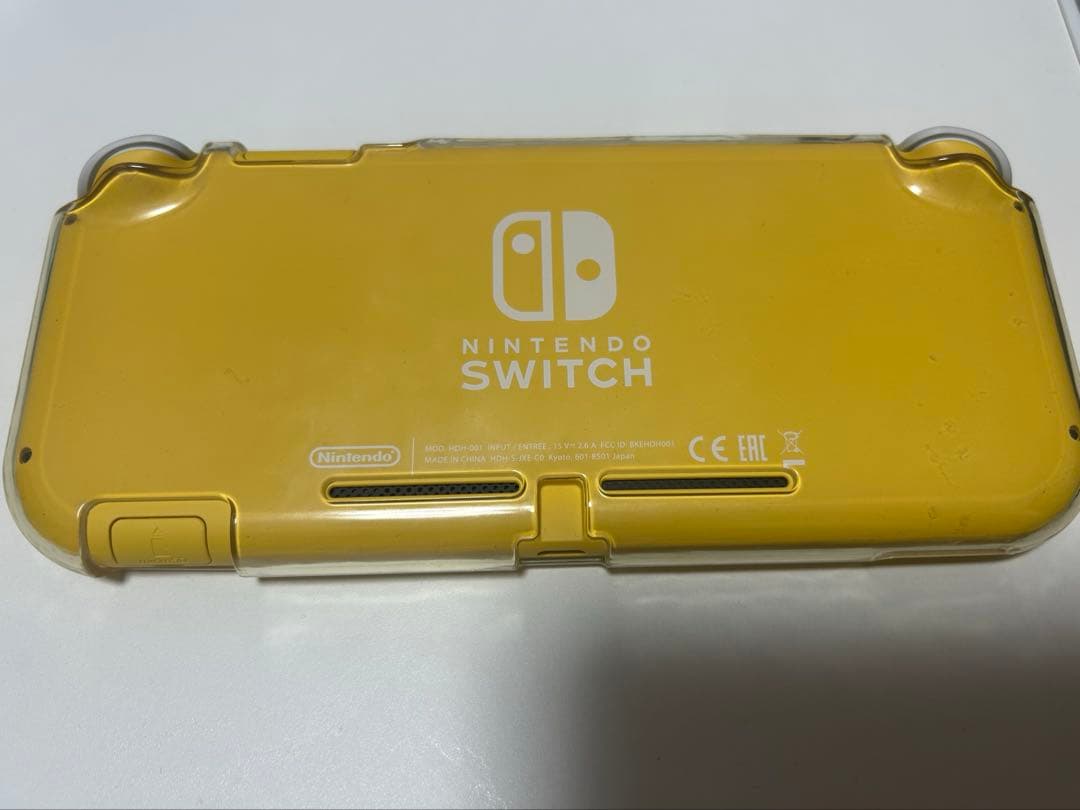 Nintendo Switch Lite イエロー 本体 初期化済 充電器付き