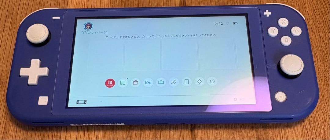 Nintendo Switch Lite ブルー　ジャンク品