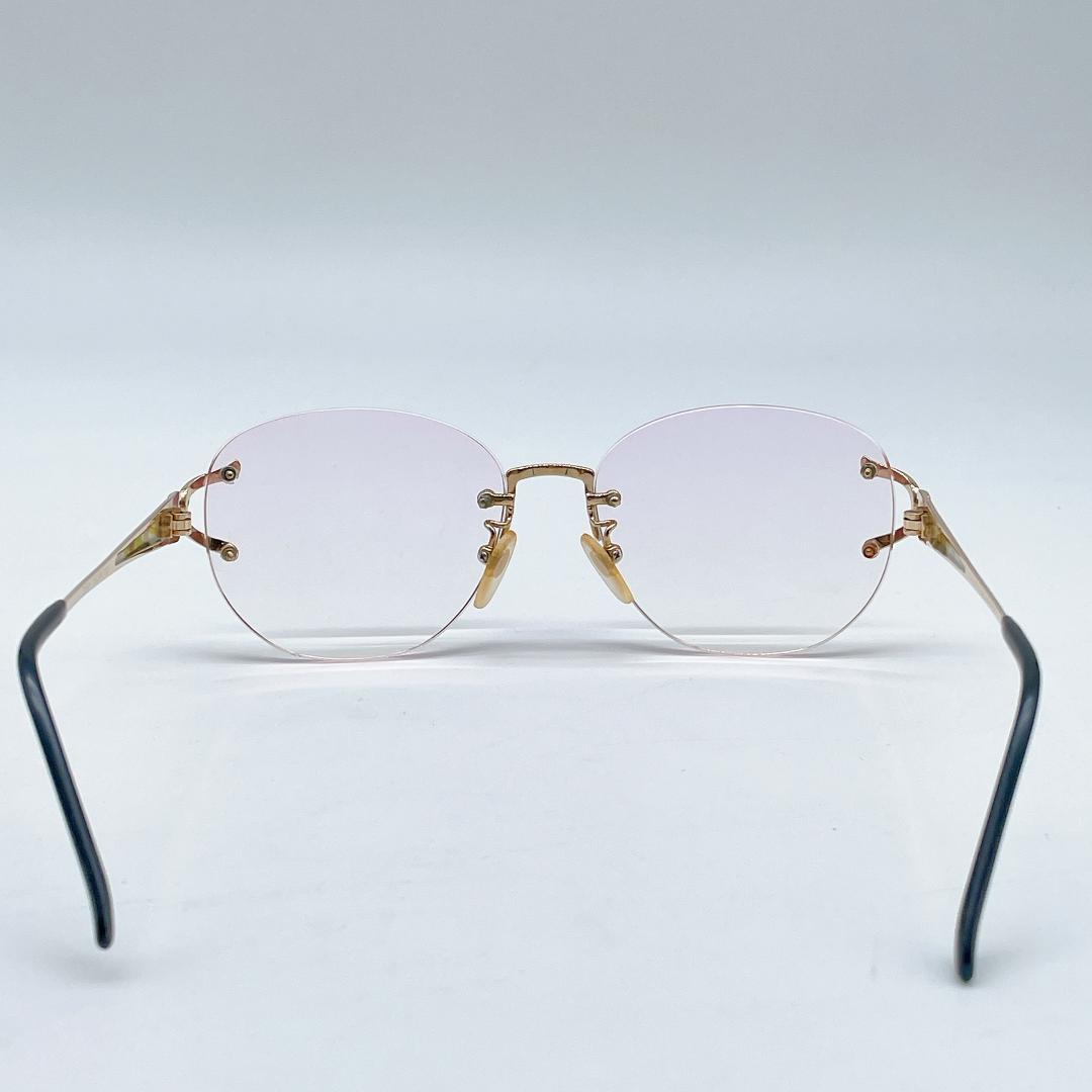 美品 Yves saint Laurent リムレス サングラス m403