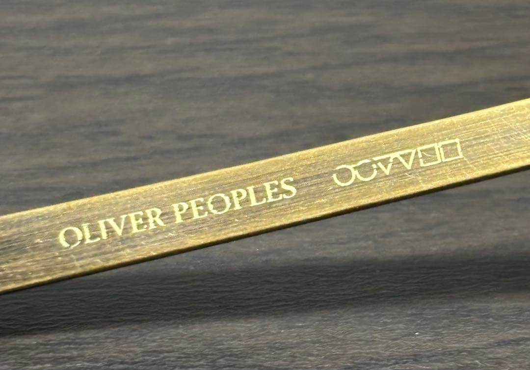 Oliver Peoples Chessman メガネ　度なし　サングラス