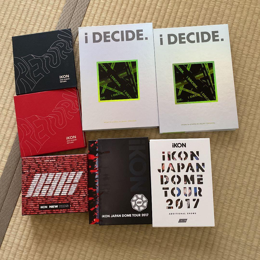 iKON  DVD アルバム　7枚まとめて