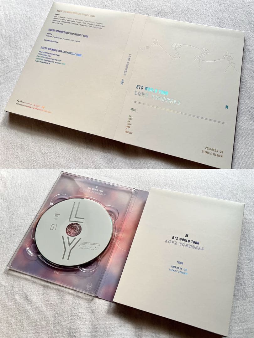BTS LOVE YOURSELF SEOUL 【DVD】トレカ テテ 抜けなし