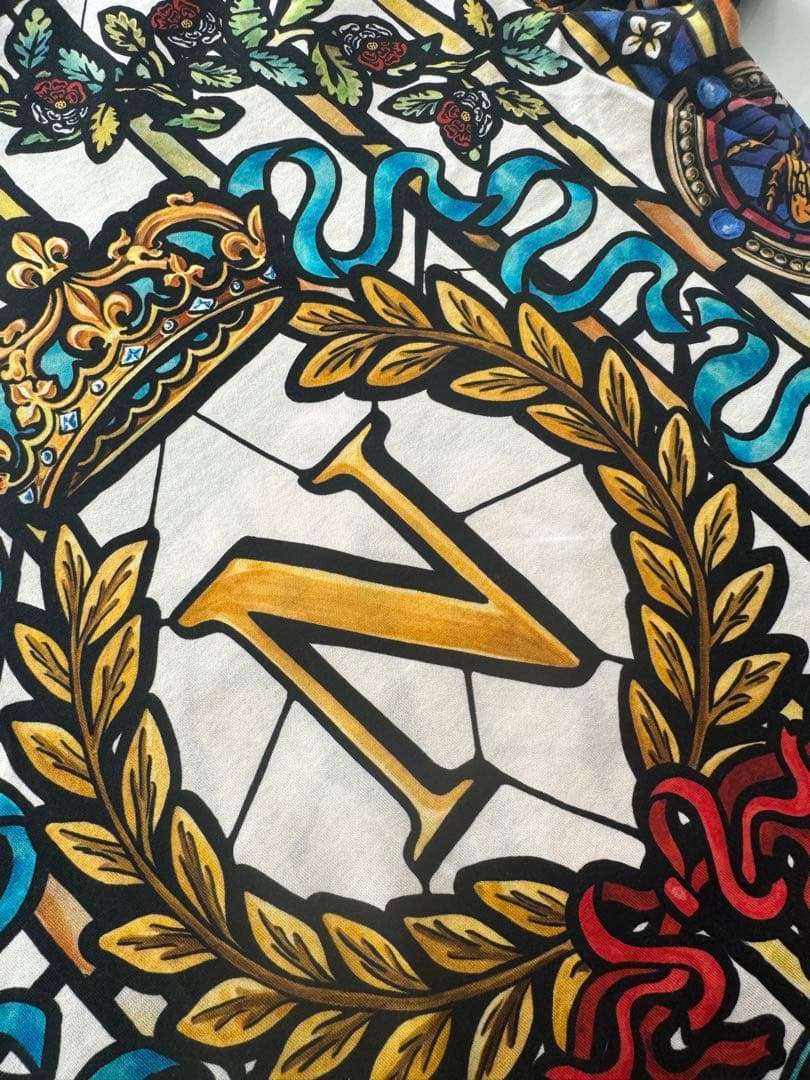 ドルガバ　ステンドグラスデザイン Tシャツ