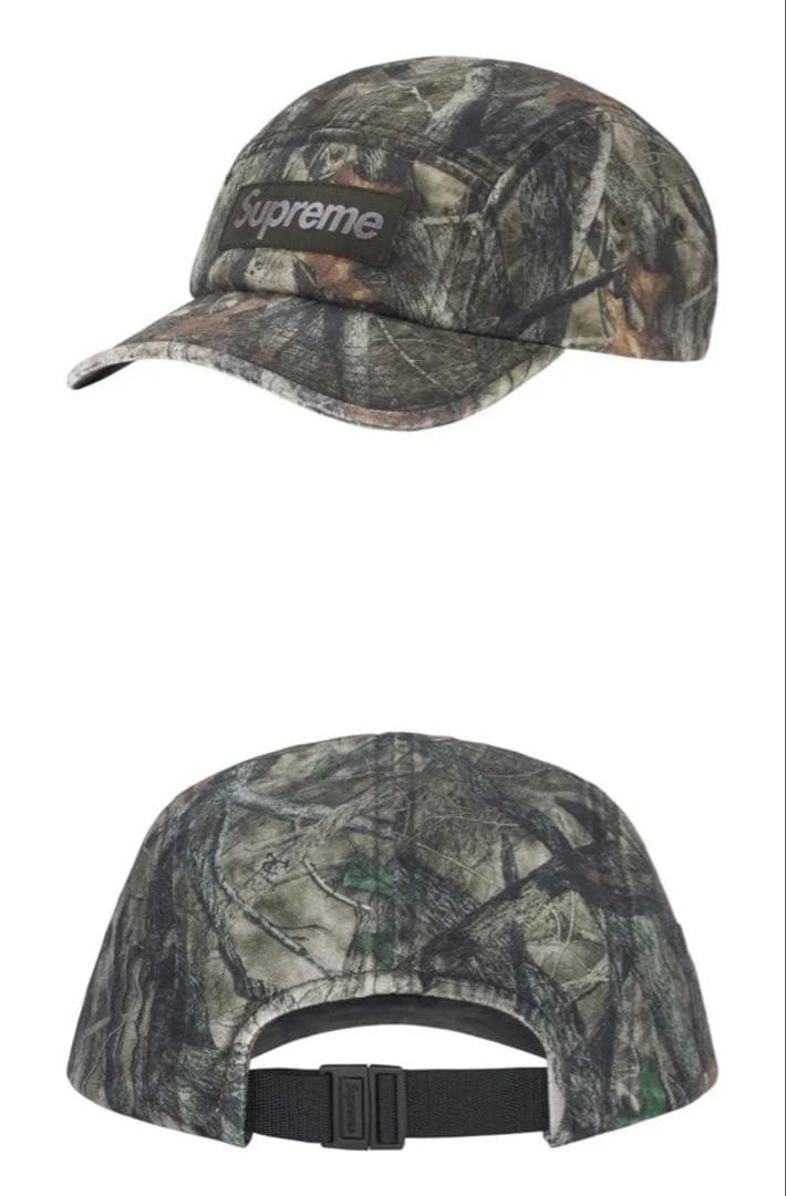 25FW Supreme Overdyed Camp Cap シュプリーム カモ