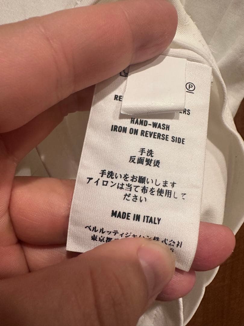 BERLUTI Tシャツ ホワイト 1895
