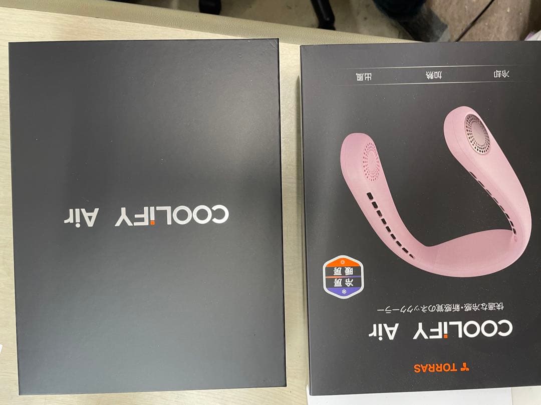 COOLIFY AIT ネックファン ピンク