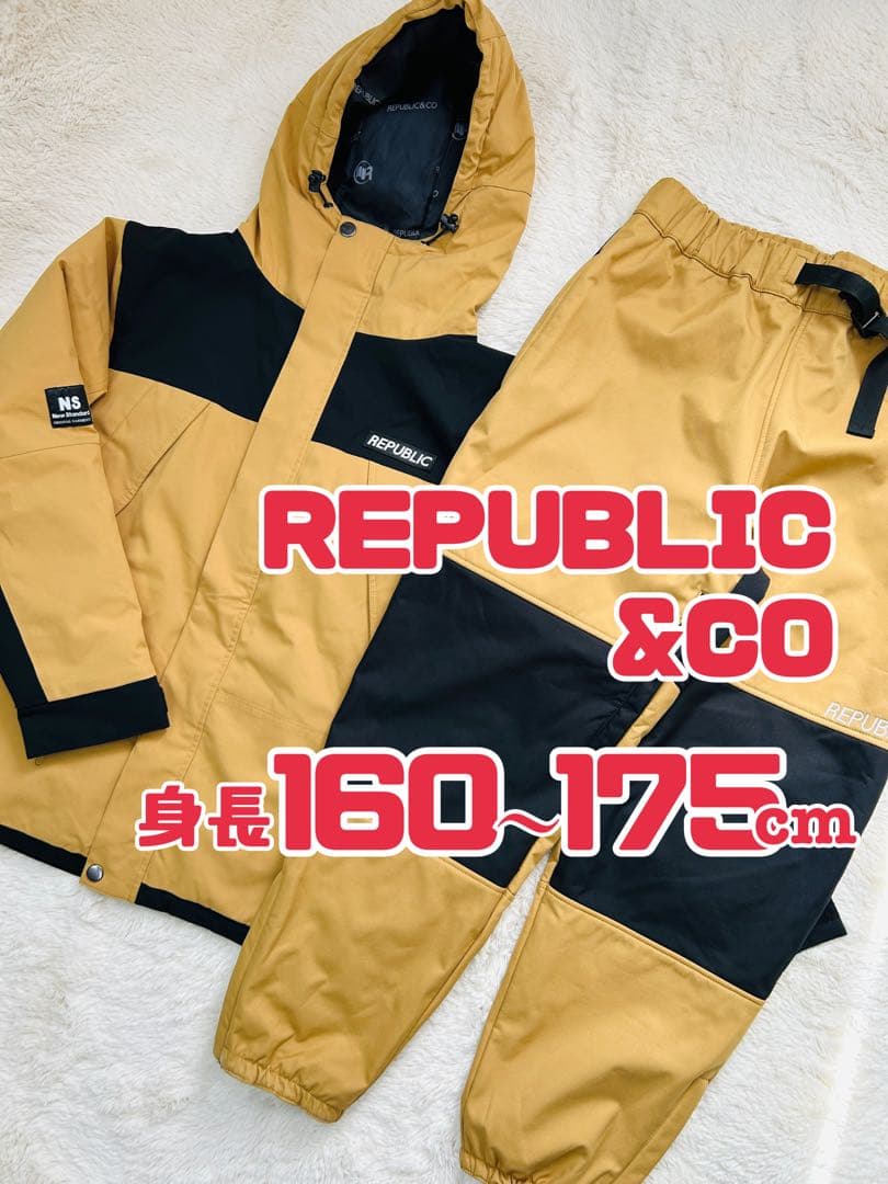 REPUBLIC&CO 36CHAMBERS スノーウェア 上下 M セット