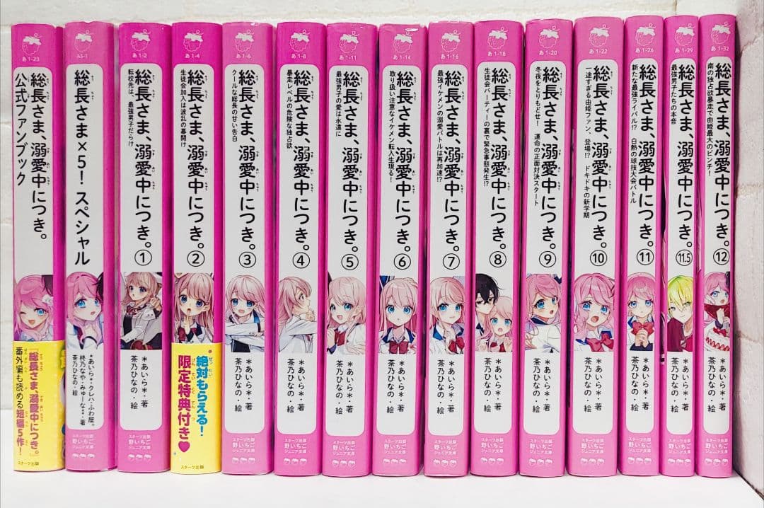 総長さま、溺愛中につき。1～12巻+ 公式ファンブック+スペシャル《全15巻》
