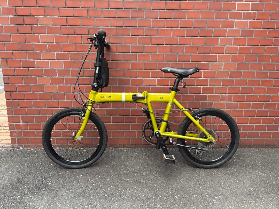 DAHON HORIZE 折りたたみ自転車 ライムグリーン