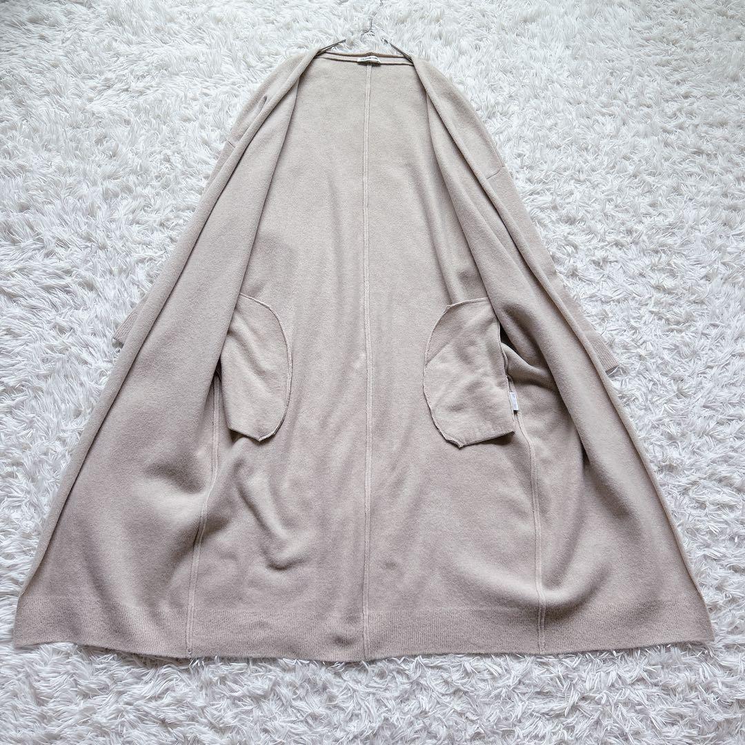 美品 EVERYDAY I LIKE. カシミヤ ロング カーディガン コート