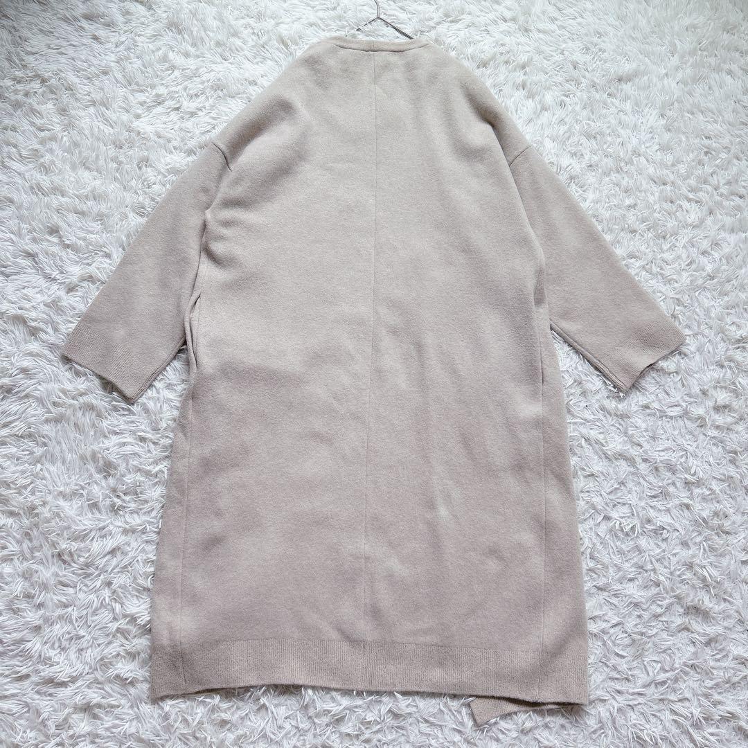 美品 EVERYDAY I LIKE. カシミヤ ロング カーディガン コート