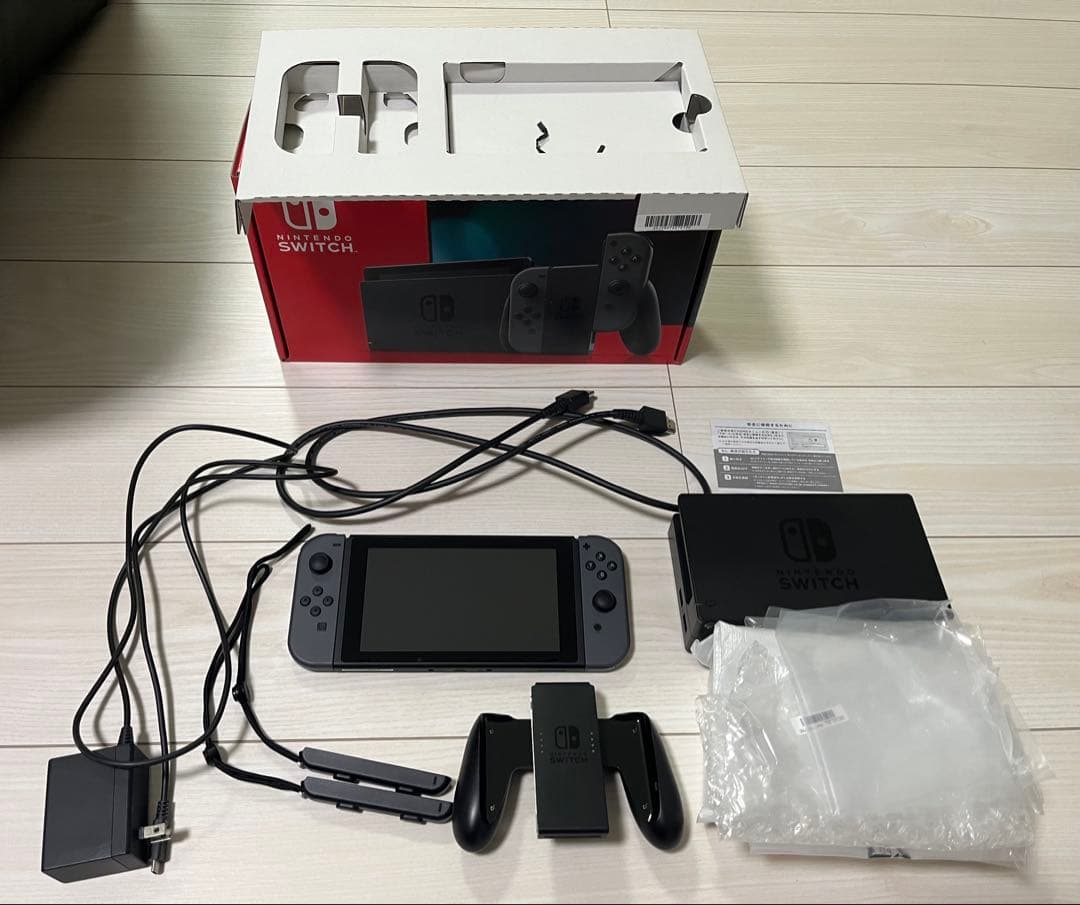 美品 付属品完備 Nintendo Switch 本体 (バッテリー強化版）