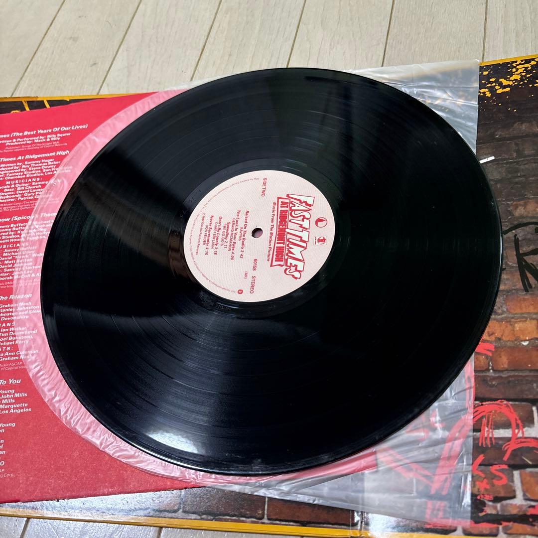 Fast Times at Ridgemont High 2枚組レコード
