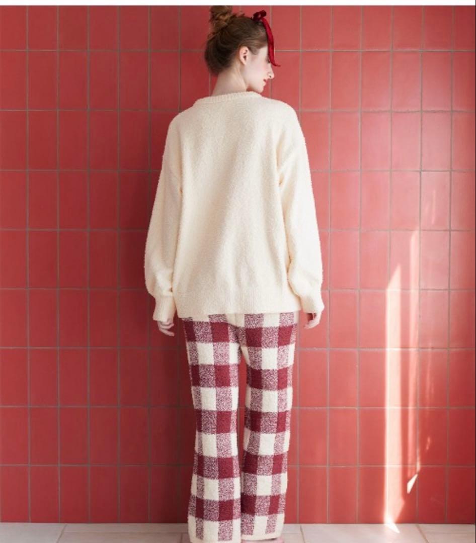PEACHJOHN ホイップリーハートチェックパジャマ　【新品未使用】