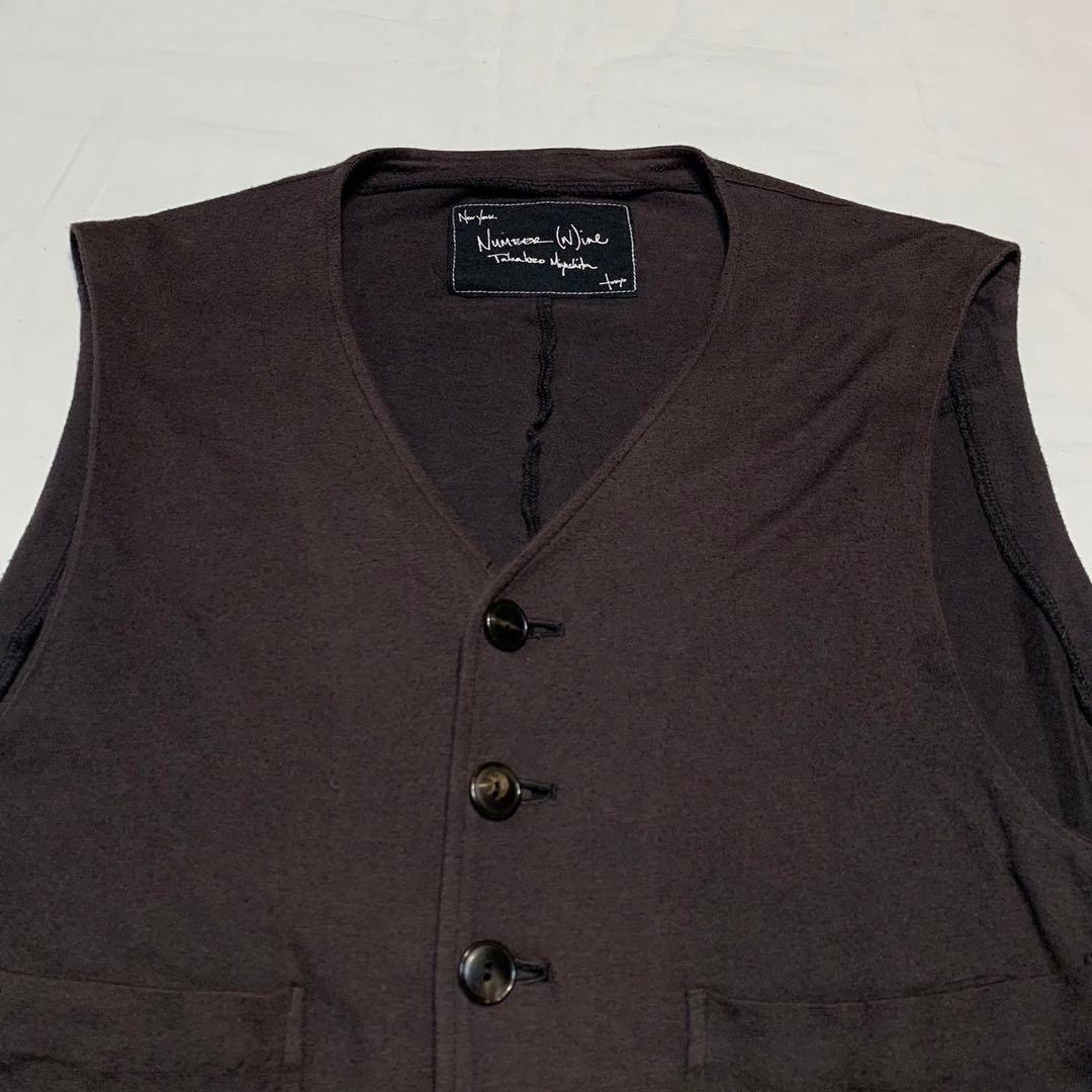 トップス vintage number nine 4pockets design vest