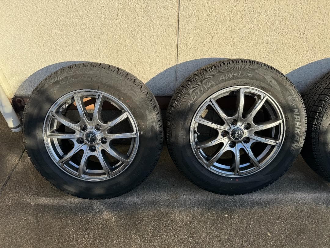 【1/4】205/65R16 NANKANG AW-1 スタッドレス ホイール