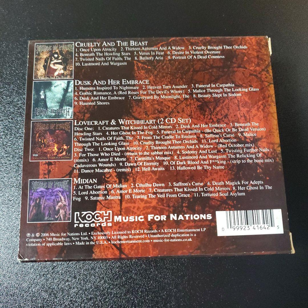 洋楽 Cradle of Filth / Limited Edition 4cd