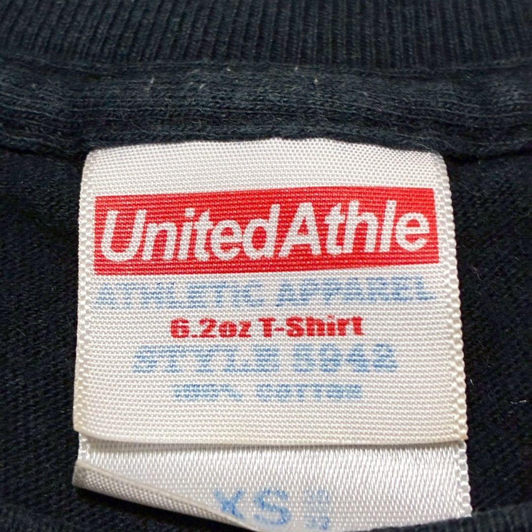 【ユナイテッドアスレ】アミタッティーTシャツ(XS)コットン100% 6.2oz