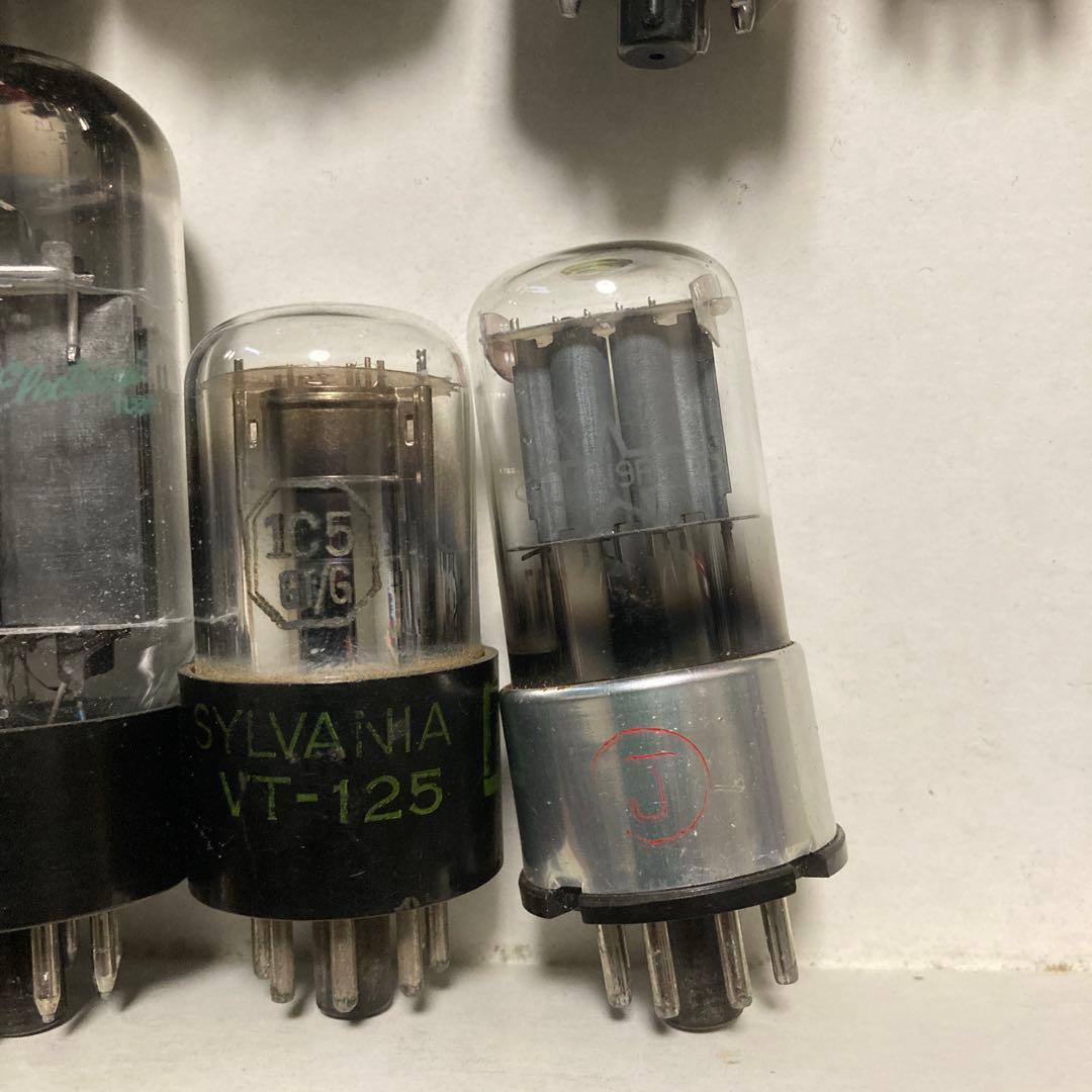 海外製　真空管セット RCA SYLVANIA 6080 7581A等　12本