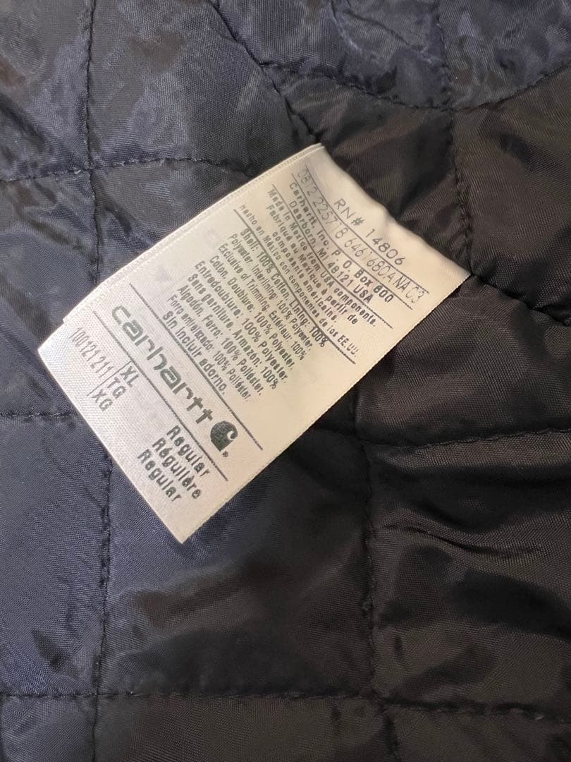 Carhartt（カーハート）フード付きダックベスト ベージュ XL