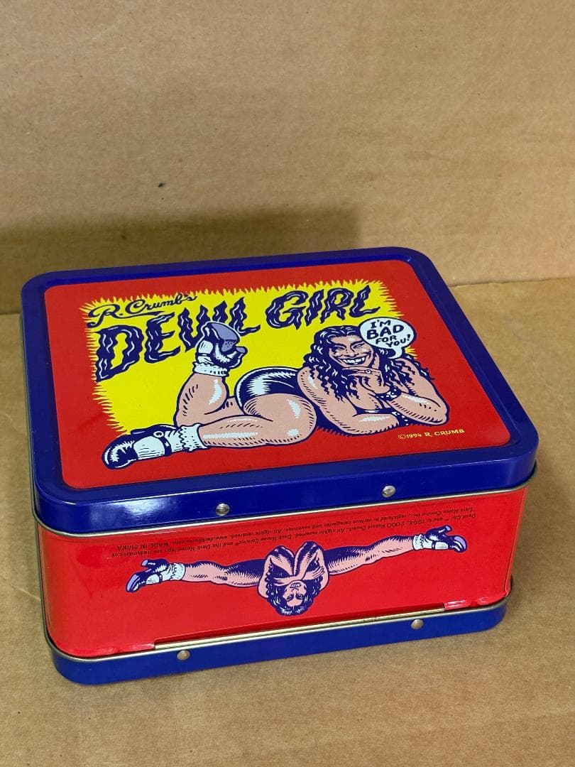 R. Crumb ロバート・クラム 『 DEVIL GIRL 』ランチボックス