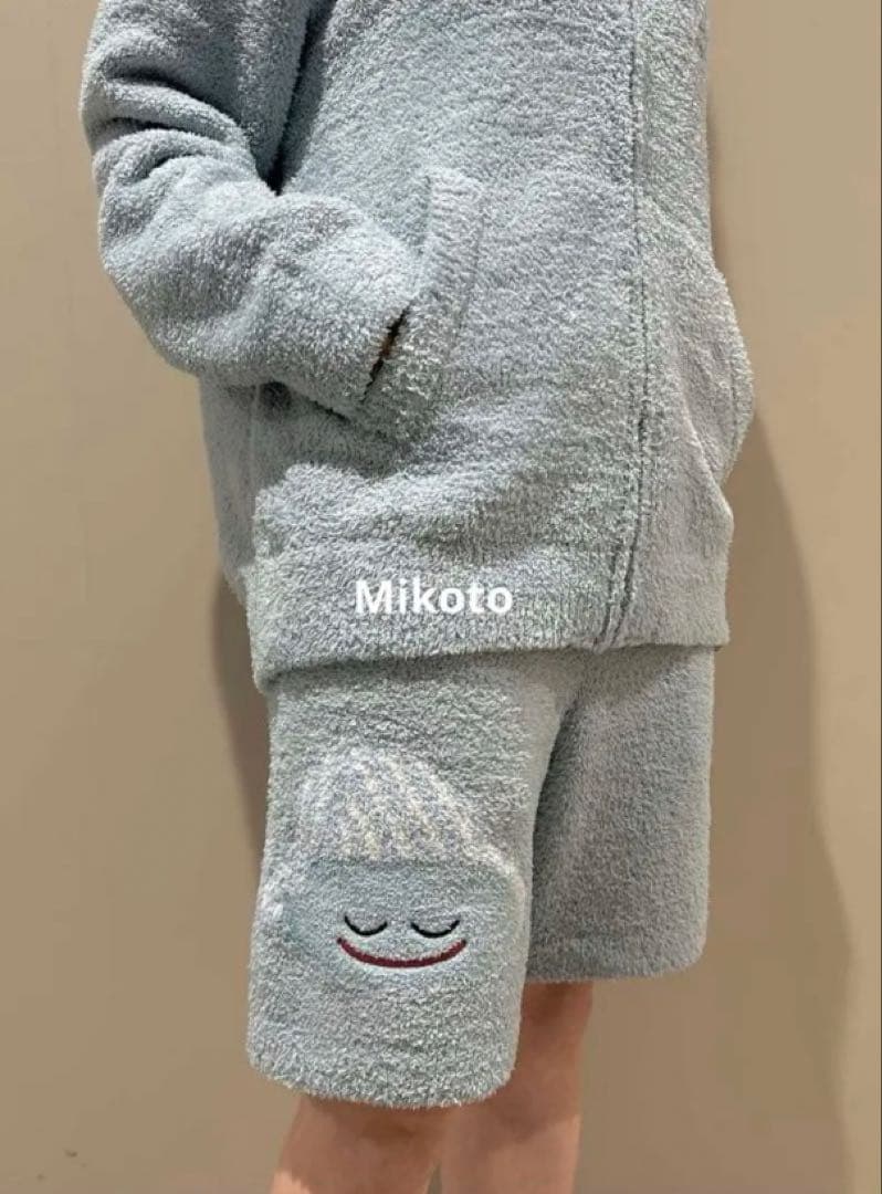 【新品、未開封】ジェラートピケ♡ドラクエスライムパーカ&ハーフパンツセット