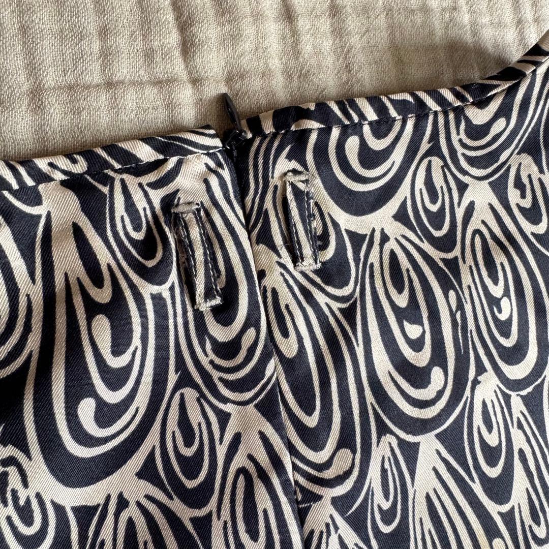 S Max Mara シルク100%ワンピース ノースリーブ ドレス 上品
