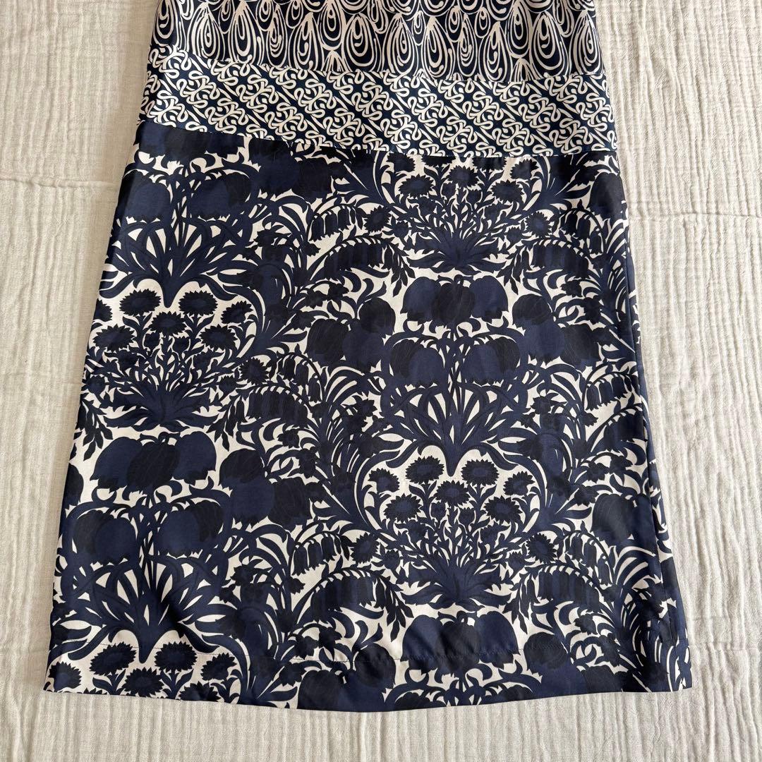 S Max Mara シルク100%ワンピース ノースリーブ ドレス 上品