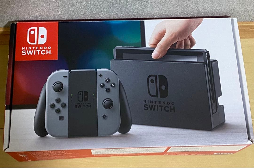 Nintendo Switch 本体 グレー 付属品有