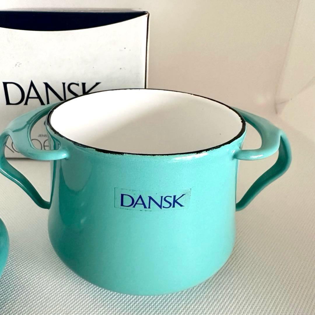 【新品未使用】DANSK ダンスク コベンスタイル ミニココット ティール
