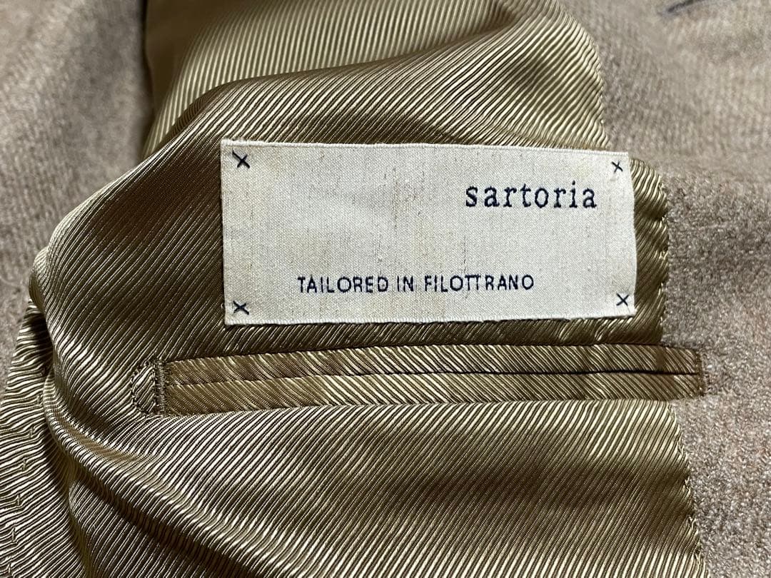 よ*ん様 ラルディーニLARDINI sartoriaカシミヤ100 テーラード