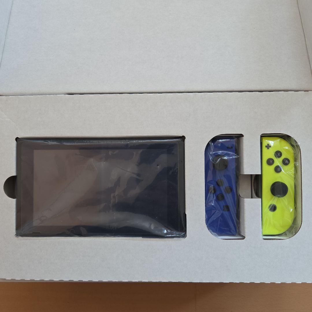 Nintendo Switch 本体 ブルー/ネオンイエロー SD128GB付