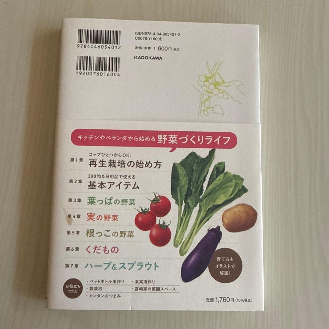 キッチンからはじめる!日本一カンタンな家庭菜園の入門本 おうち野菜づくり