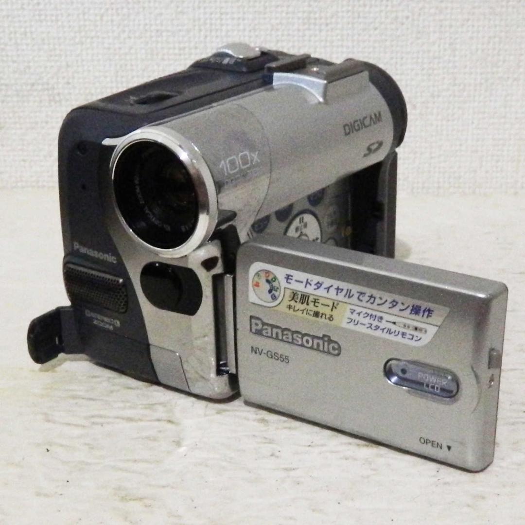 動作品 Panasonic NV-GS55 miniDV ビデオカメラ ダビング