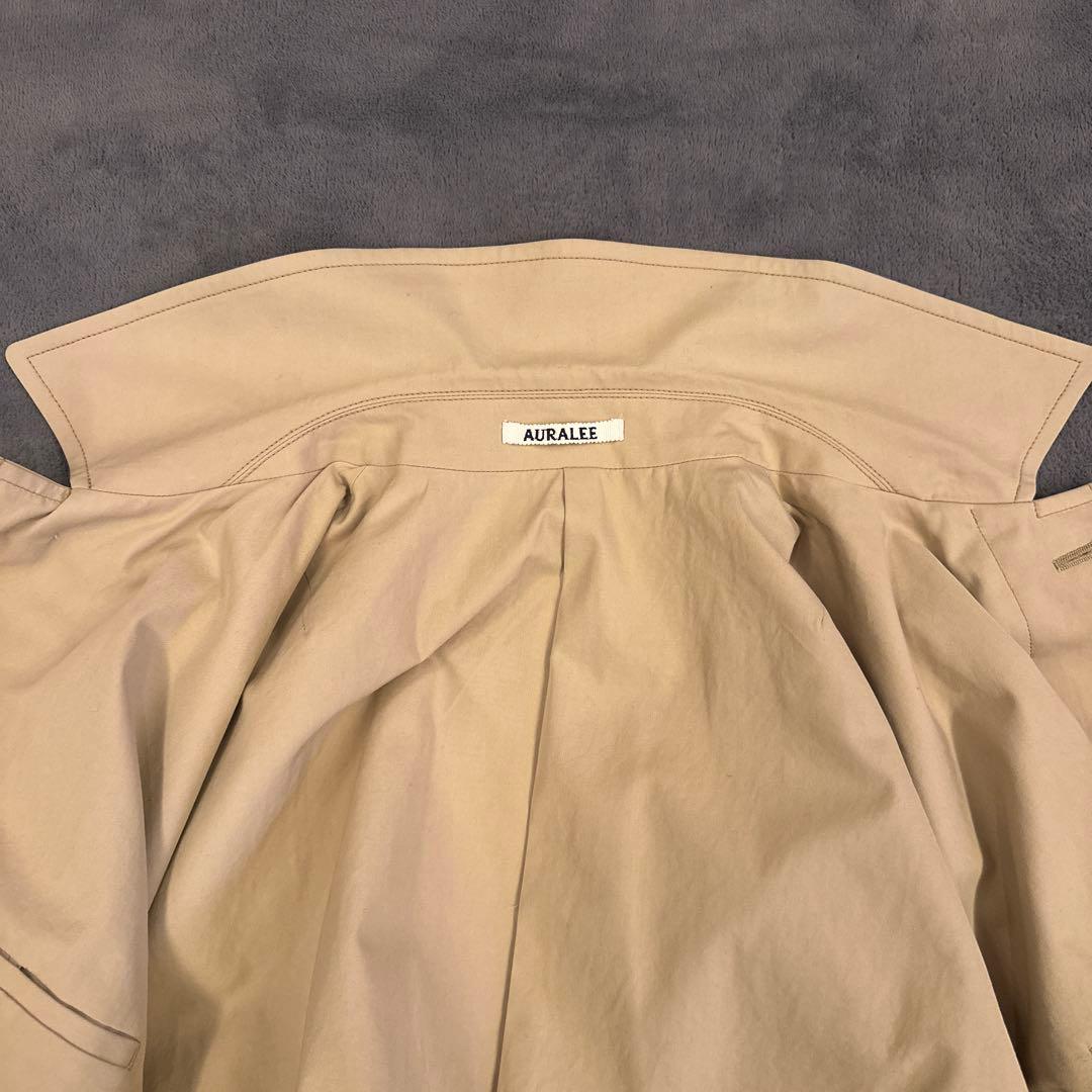 k*3様 AURALEE FINX HARD TWIST BLOUSON 極美品