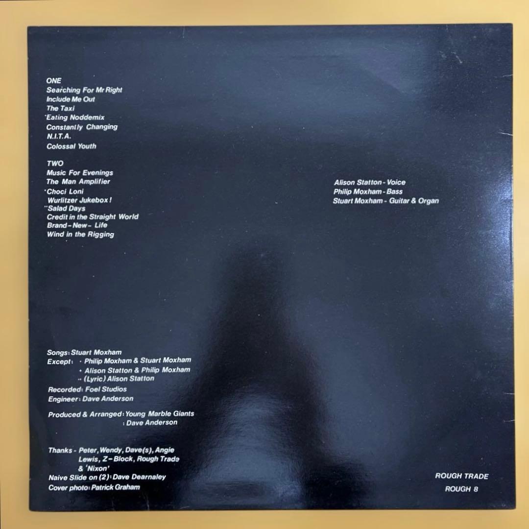 YOUNG MARBLE GIANTS 輸入12inchレコード 1980年