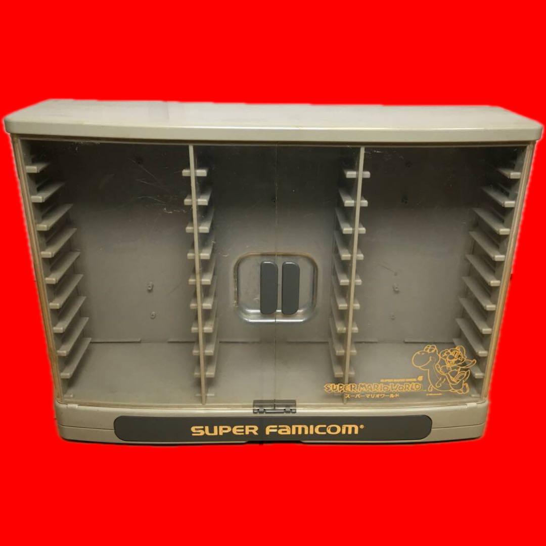 スーパーファミコン　ゲームカセット収納ラック　ゲームカセット 11本　セット