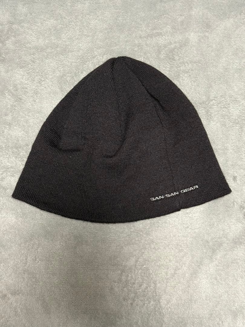 SAN SAN GEAR 24AW ビーニー ブラック