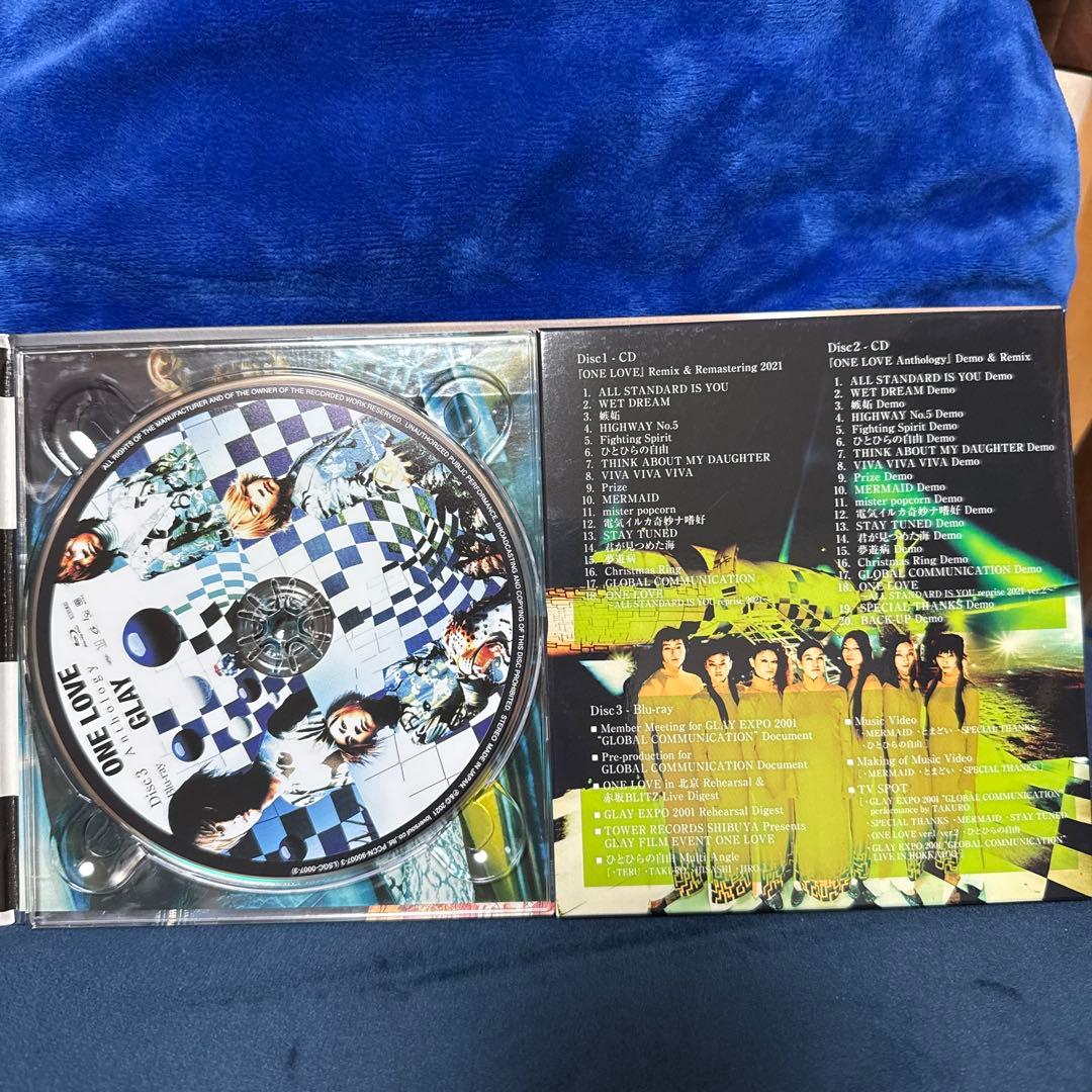 GLAY／ONE LOVE Anthology（2CD＋1Blu-ray）