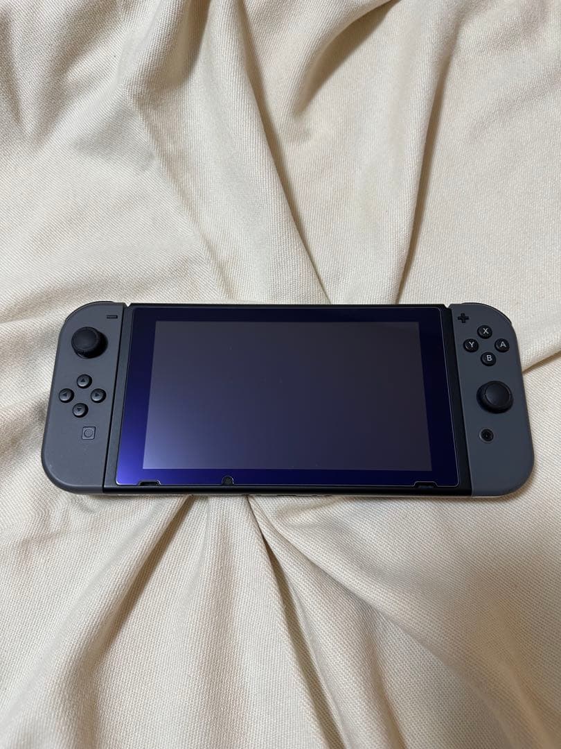 Nintendo Switch 本体 グレー（micro SD64GB付き）