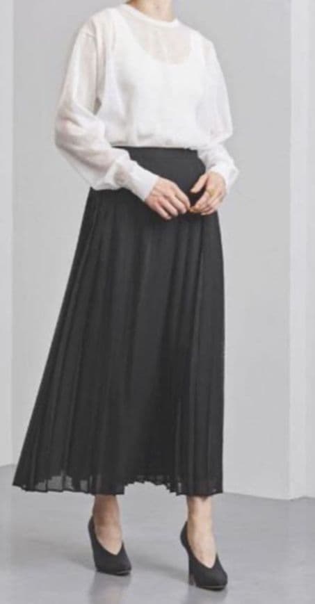 AURALEEシアープリーツスカートSize0
