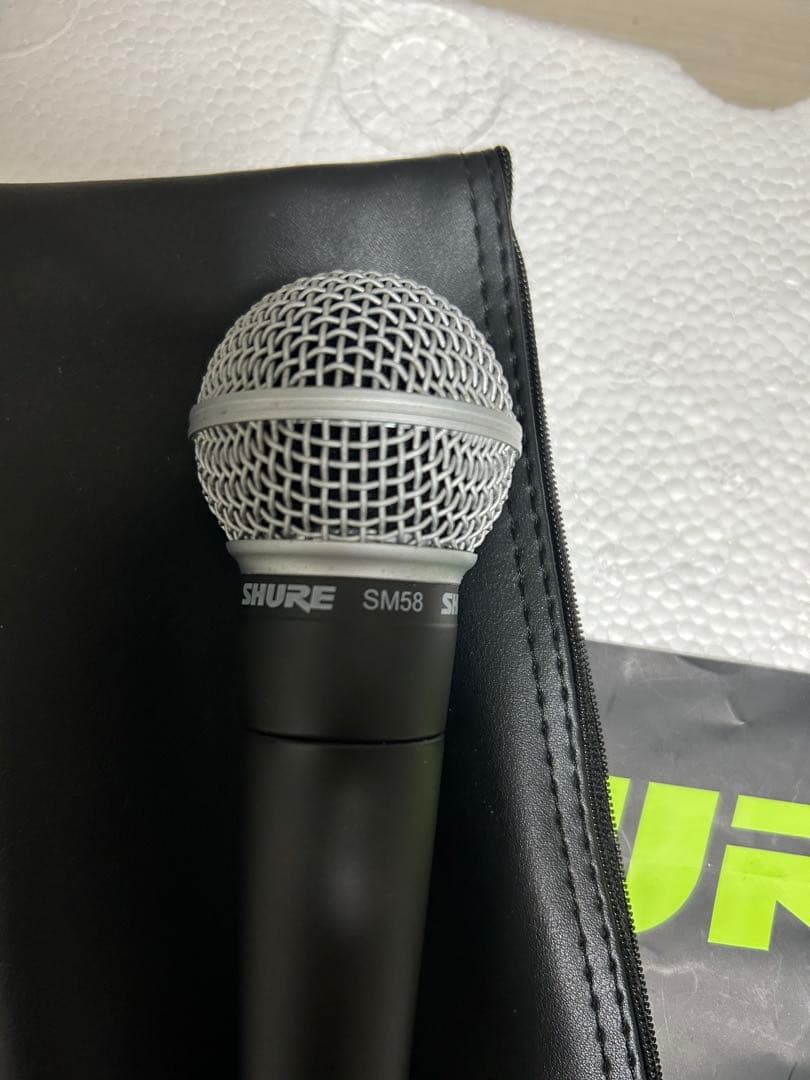 ひ*つ様 SHURE SM58 ダイナミックマイク　スイッチ付き