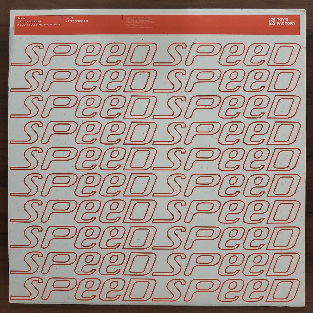 Speed BODY & SOUL PRT-316 12インチ レコード