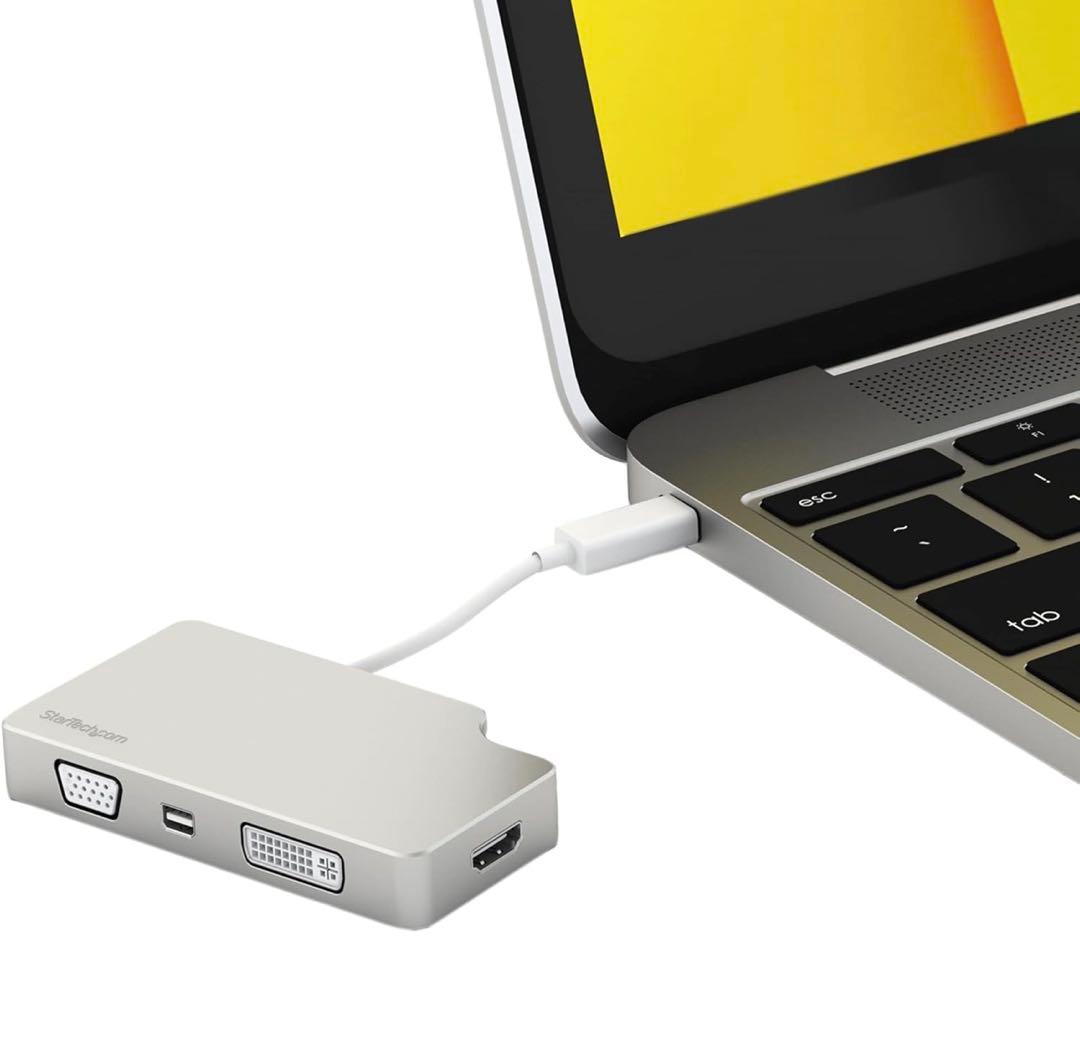 StarTech.com USB Type-C マルチ変換ビデオアダプタ