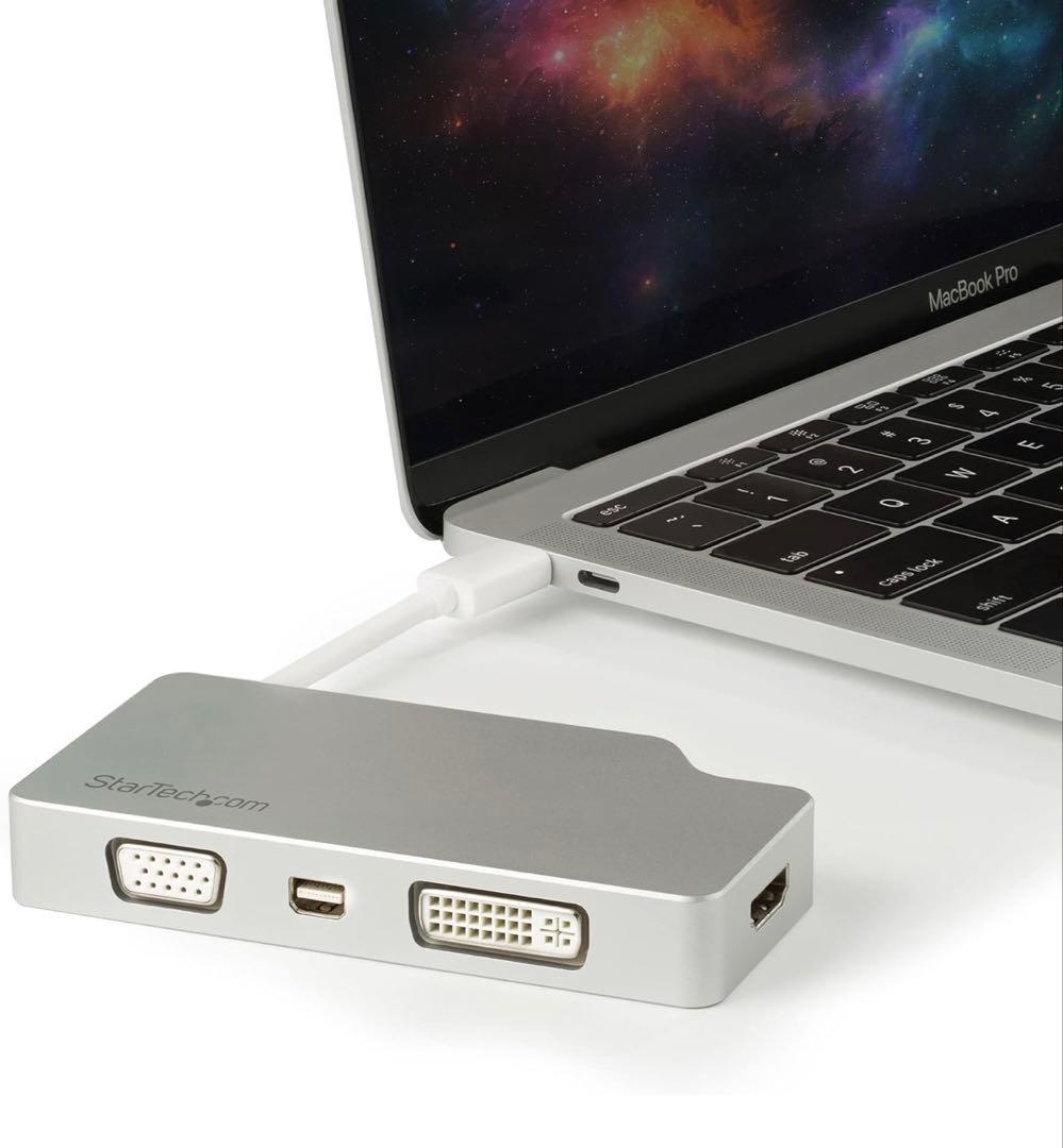 StarTech.com USB Type-C マルチ変換ビデオアダプタ