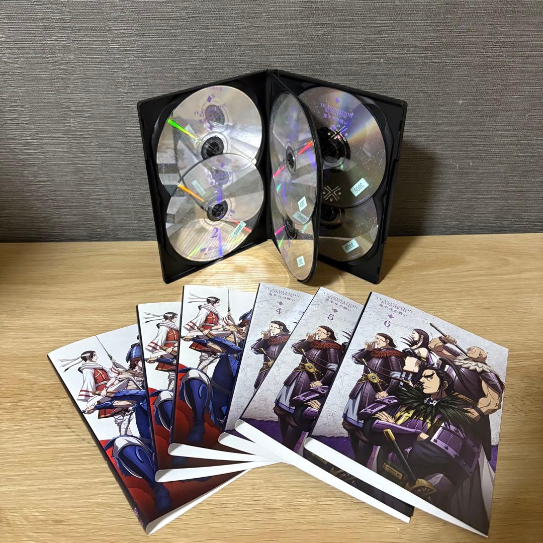 新品ケース交換済　KINGDOM キングダム 第5期黒羊丘の戦い DVD全6巻