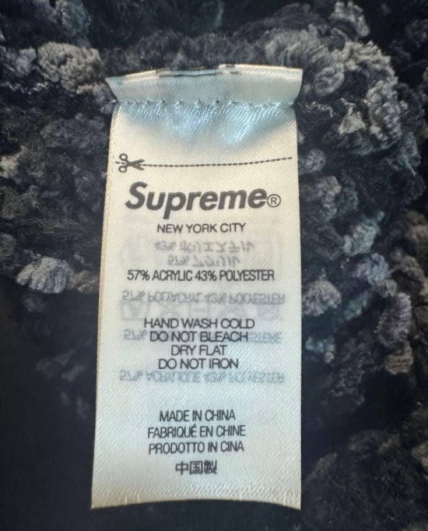 帽子 Supreme Chenille Beanie black